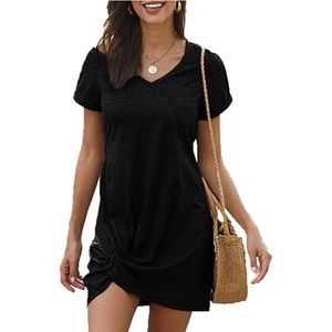 Knot T-shirt Dress